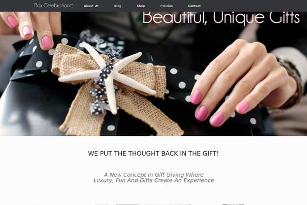 Vantage theme site design template sample