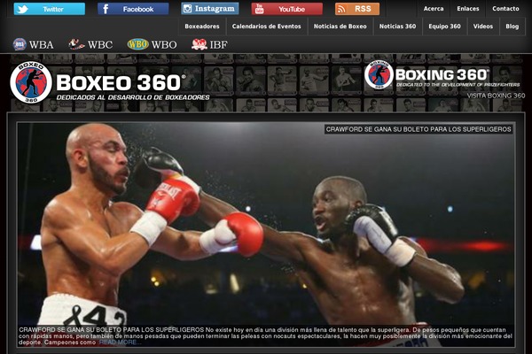 boxeo360.com site used Boxing360