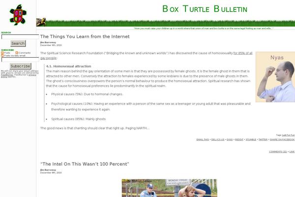 boxturtlebulletin.com site used Btb3.1