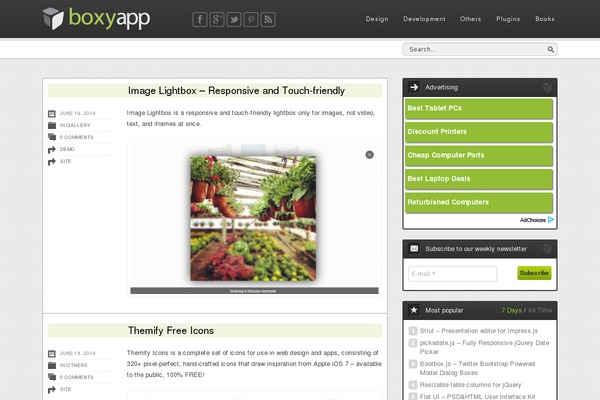 boxyapp.com site used Boxyapp