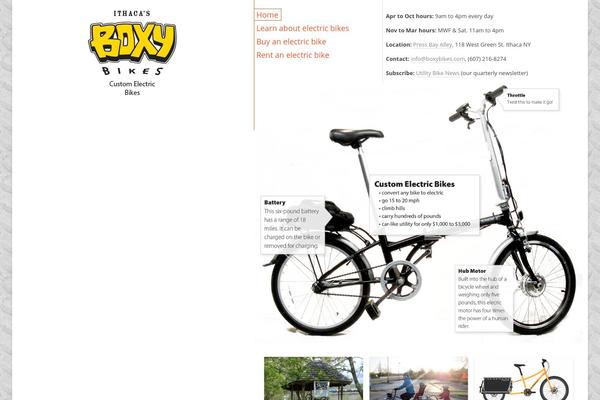 boxybikes.com site used Boxybikes