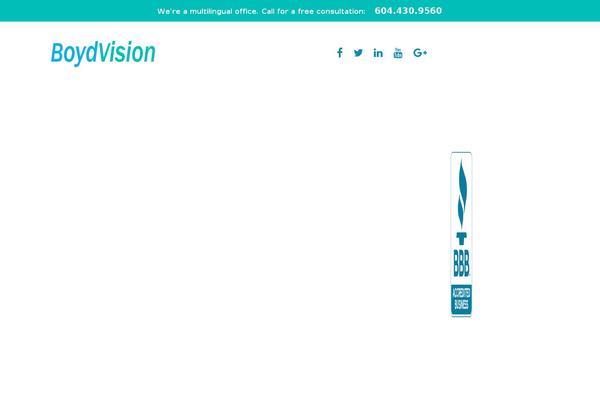 boydvision.ca site used Boydvision