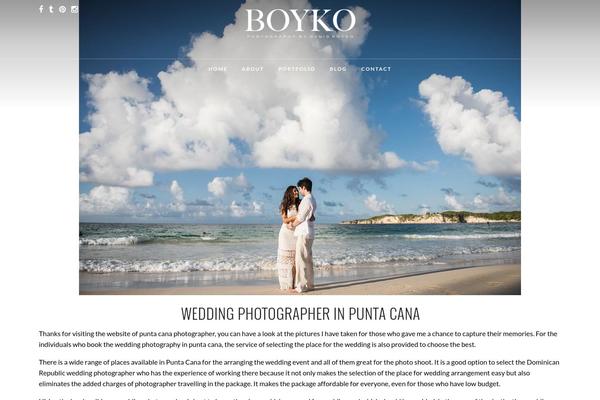 boykophotography.com site used Boyko