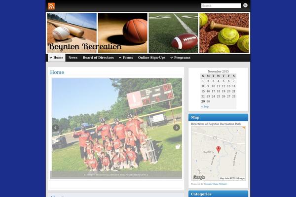 Graphene theme site design template sample