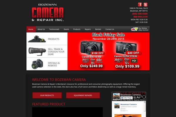 bozemancamera.com site used Base_theme