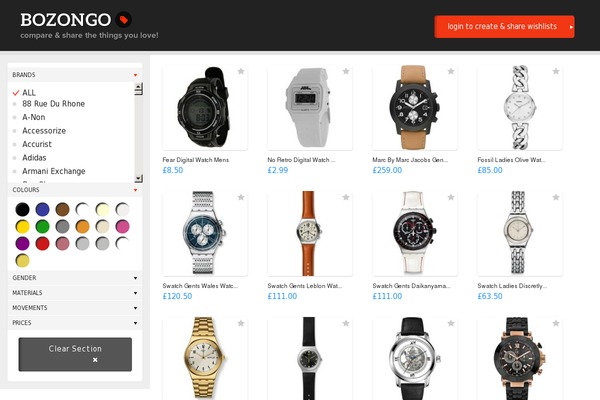 bozongo.com site used Bozongo