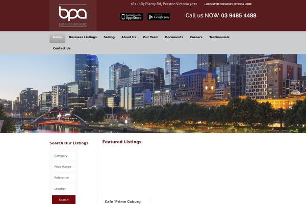 bpabrokers.com.au site used Megareal