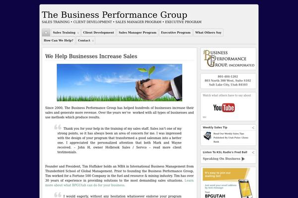 Suffusion theme site design template sample