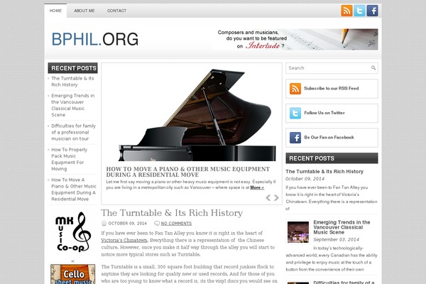 bphil.org site used Newsmojo