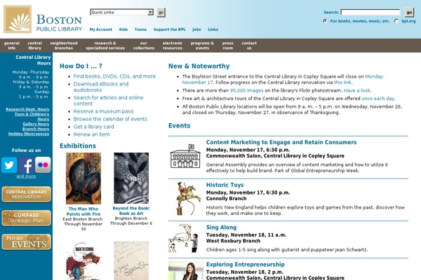 Biblioweb theme site design template sample