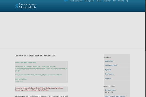 Site using Fusion-builder plugin