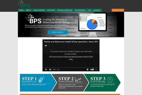 bpsbilling.com site used Business-field