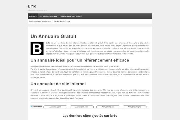 br1o.fr site used Blossom Fashion