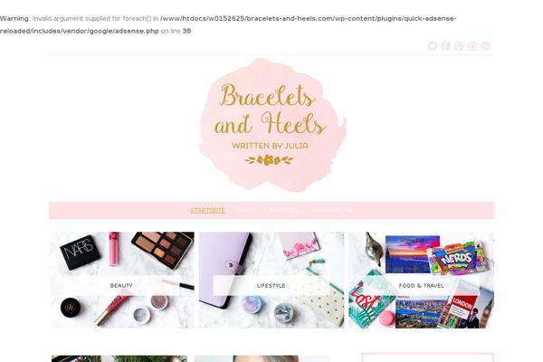 bracelets-and-heels.com site used Isabelle_child