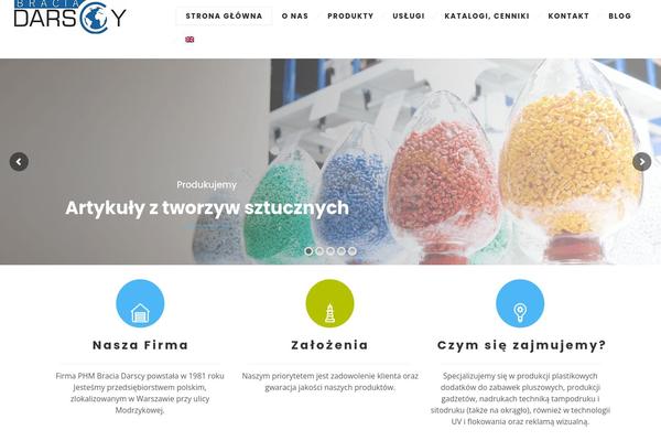 Ronneby theme site design template sample