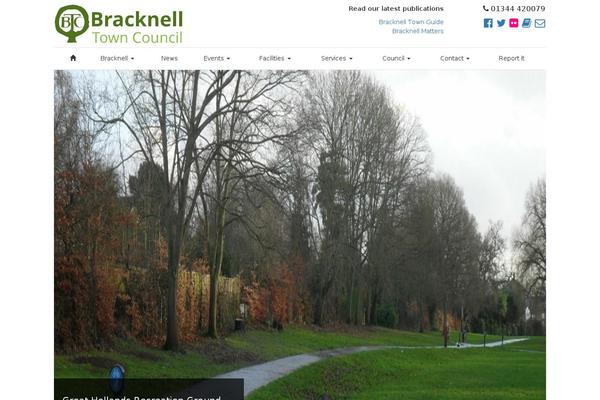 bracknelltowncouncil.gov.uk site used Bracknelltowncouncil