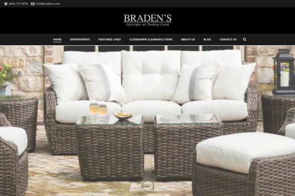 Jupiter theme site design template sample