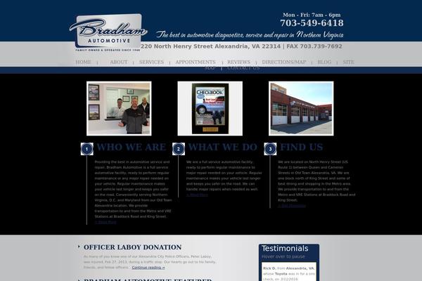 bradham.com site used Bradham