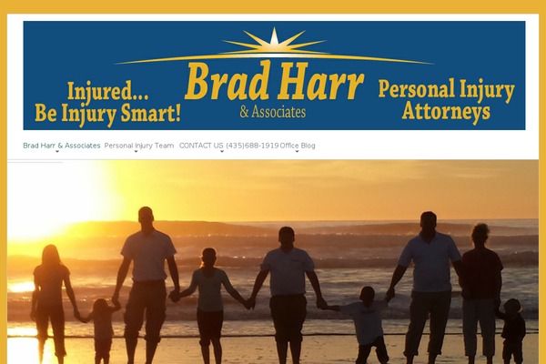 bradharr.com site used Hello Elementor