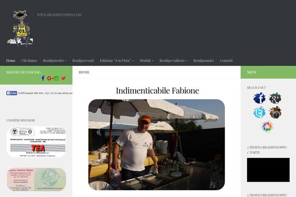 Hueman theme site design template sample