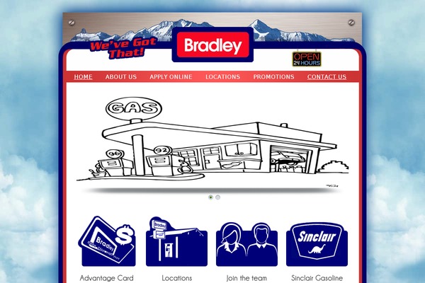 bradleygas.com site used Bradley