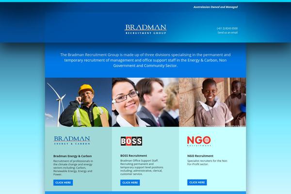 bradmanrecruitment.com site used Bradman-energy