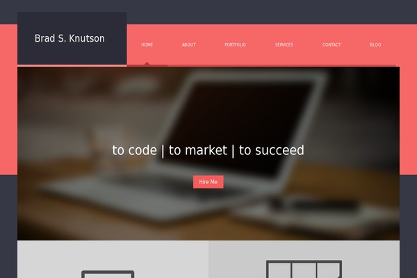 bradsknutson theme websites examples