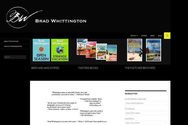 Twenty Fourteen theme site design template sample