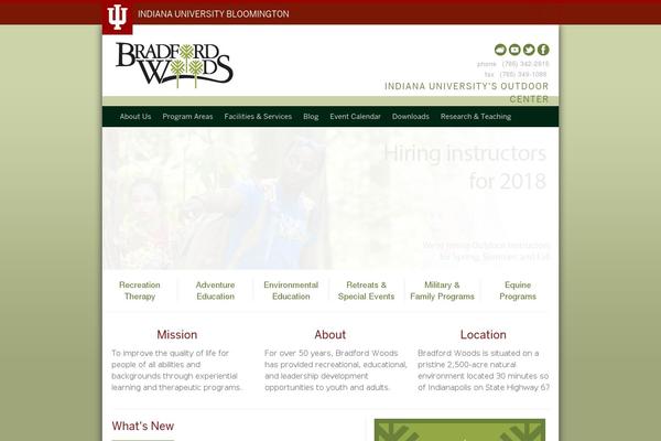 BW theme site design template sample