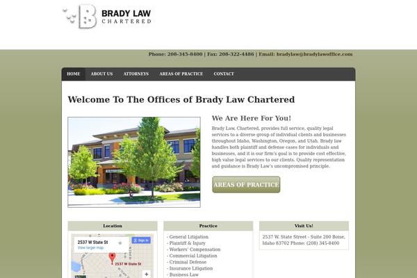 bradylawoffice.com site used Bradylaw