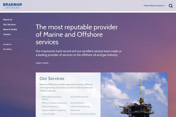 braemaroffshore.com site used Braemar-offshore