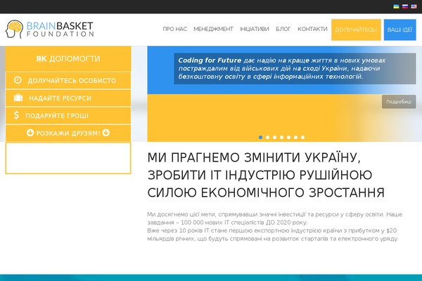 brainbasketfoundation theme websites examples