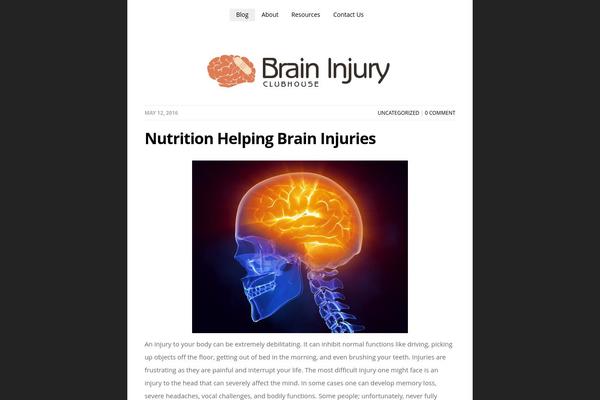 braininjuryclubhouse.org site used Zinnia