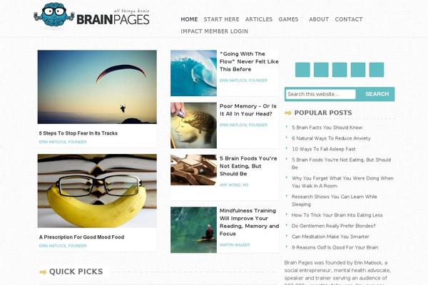brainpages.org site used Brain-pages