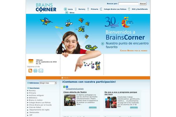 brainscornerdigital.es site used Brainscorner