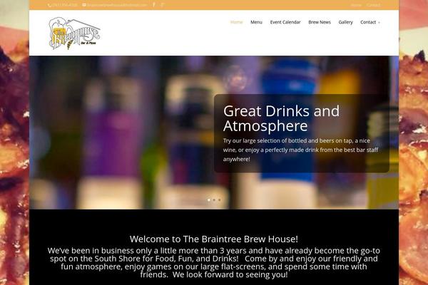 Divi theme site design template sample