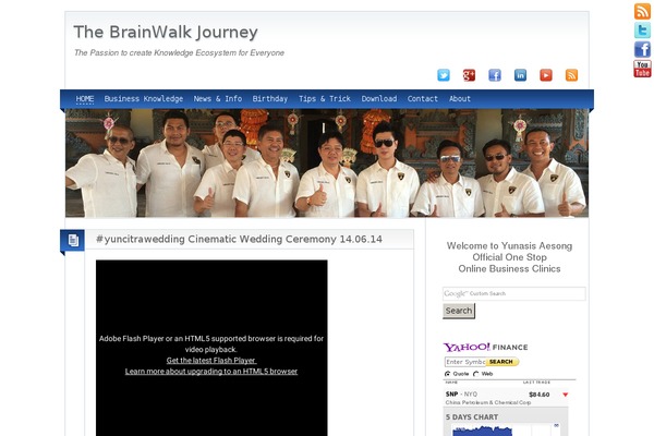 BlogoLife theme site design template sample