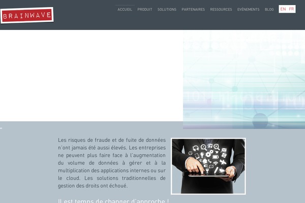 brainwave.fr site used Grepfrut