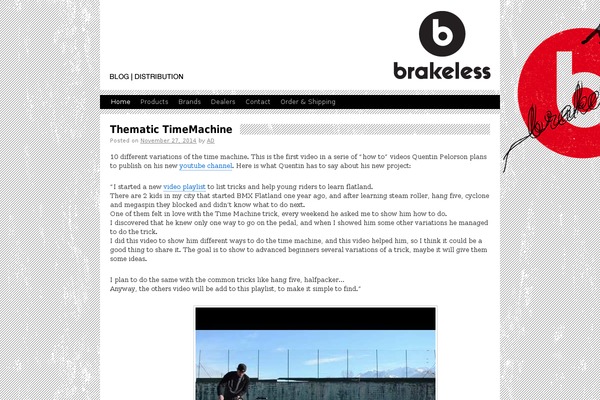 brakeless.ch site used Brakeless