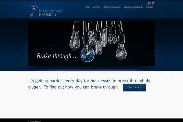 inFocus theme site design template sample