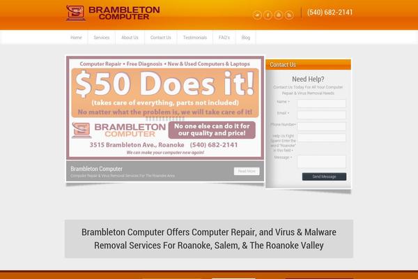 brambletoncomputer.com site used Wpoffliners