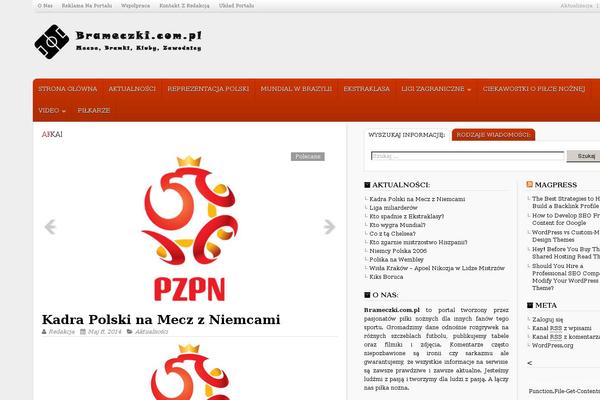 brameczki.com.pl site used Buleten