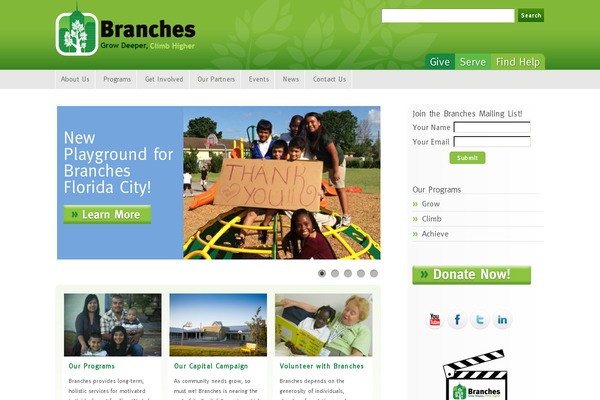 branchesfl.org site used Branches_theme
