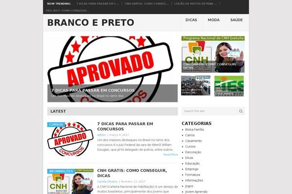 brancoepreto.net site used Point