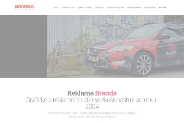 branda.cz site used Branda-template