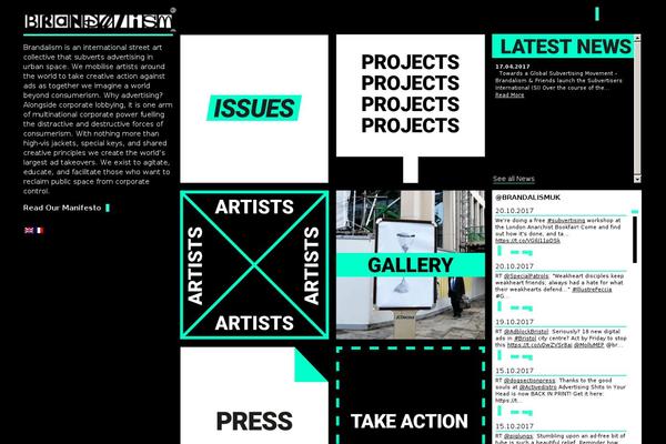 brandalism.org.uk site used Brandalism