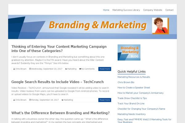 Spacious theme site design template sample