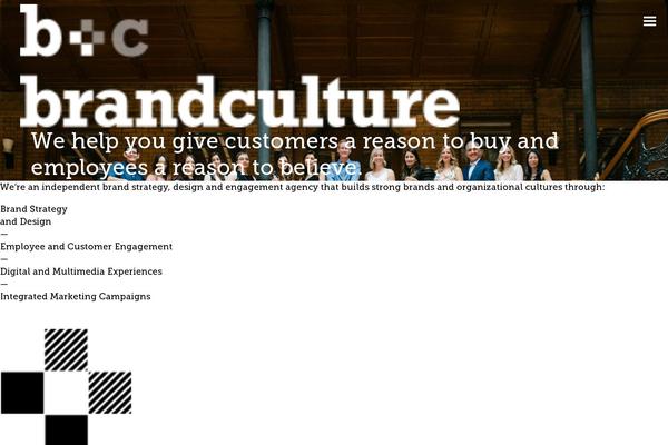 brandculture.com site used Brandculture