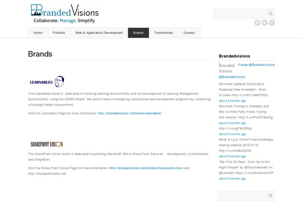 brandedvisions.net site used Broadscope2