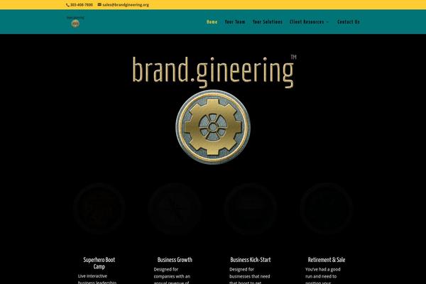 brandgineering.org site used Divi